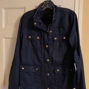 Navy Jcrew Field Jacket